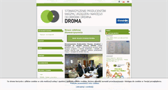 Desktop Screenshot of droma.com.pl