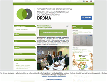 Tablet Screenshot of droma.com.pl