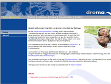 Tablet Screenshot of droma.ch